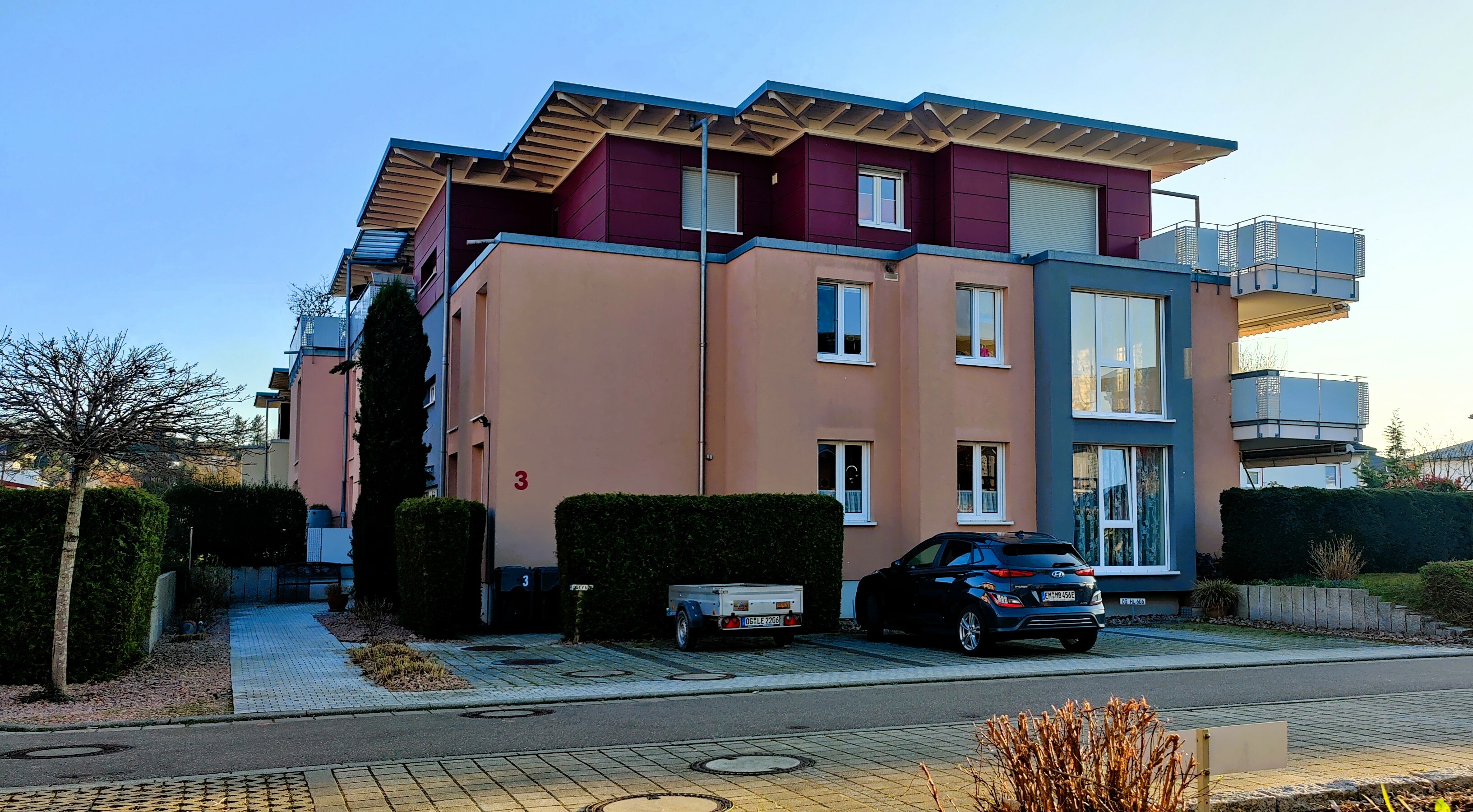 Moderne 4 Zimmer Wohnung in Ettenheim mit Balkon und TG Stellplatz