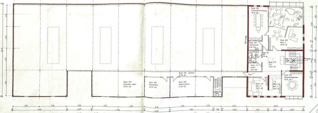 Grundriss Obergeschoss