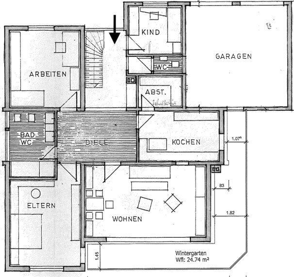 Grundriss Erdgeschoss