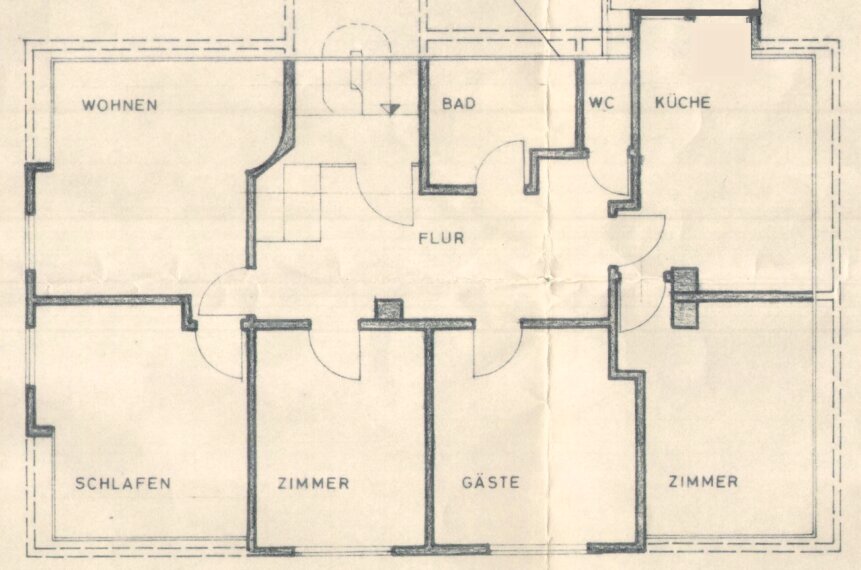 Grundriss Dachgeschoss