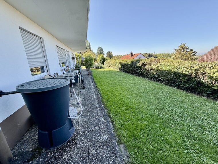 Terrasse im UG