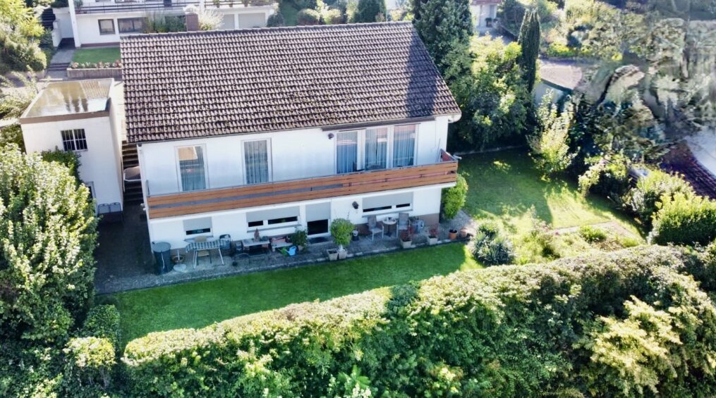 Ansicht mit Garten