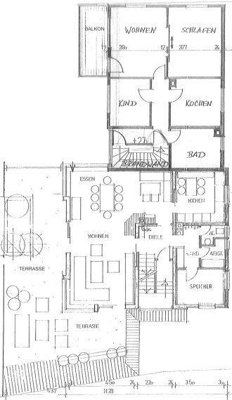 Grundriss Obergeschoss