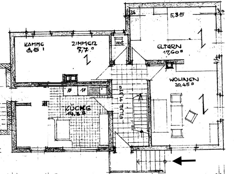 Grundriss Erdgeschoss