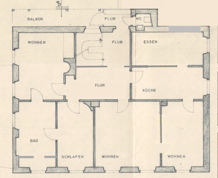 Grundriss Obergeschoss