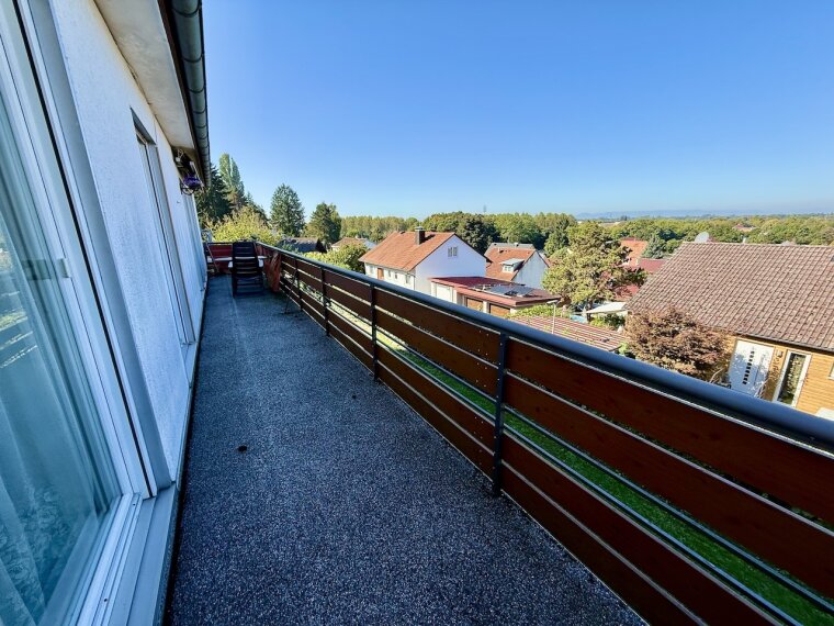 Balkon im EG