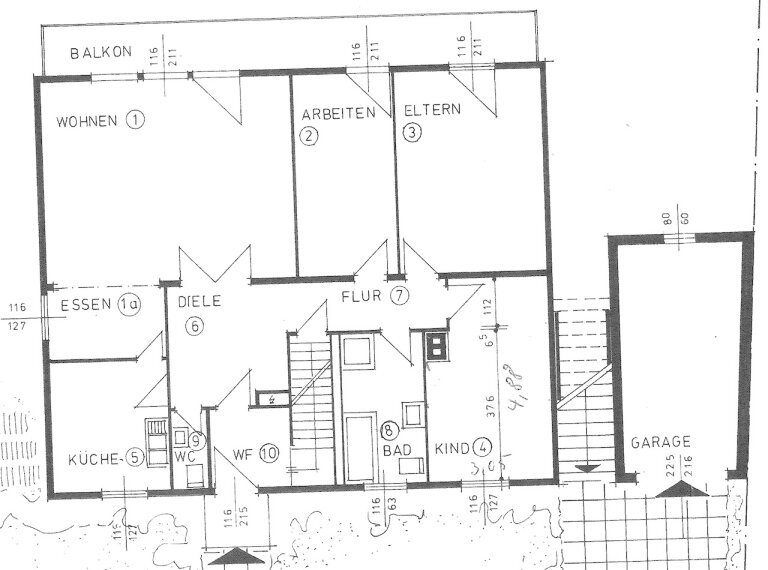 Grundriss Erdgeschoss