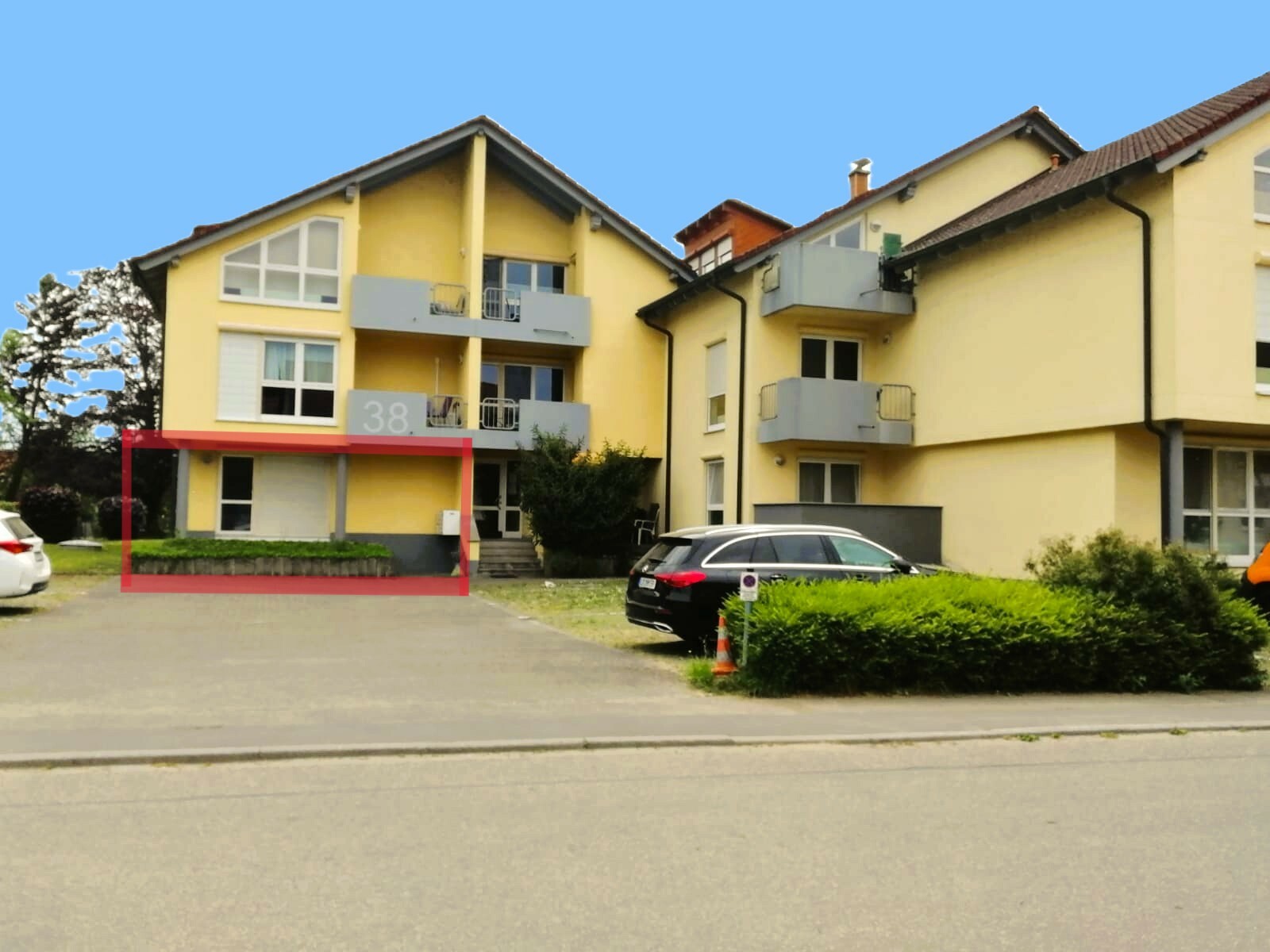 1-Zimmer-Wohnung mit Terrasse & Stellplatz