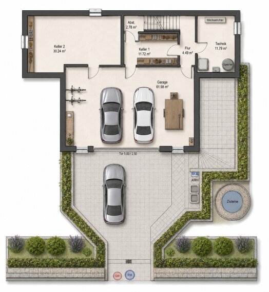 Grundriss EG