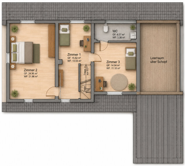 Grundriss DG 