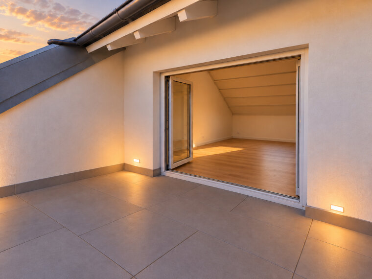 Balkon/Dachterasse DG
